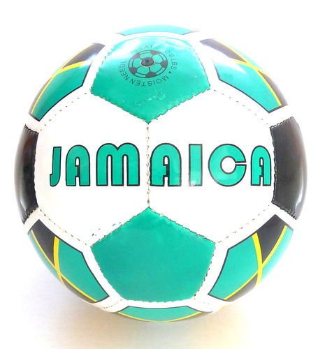 Jamaica Soccer Ball / Jamaica Flag